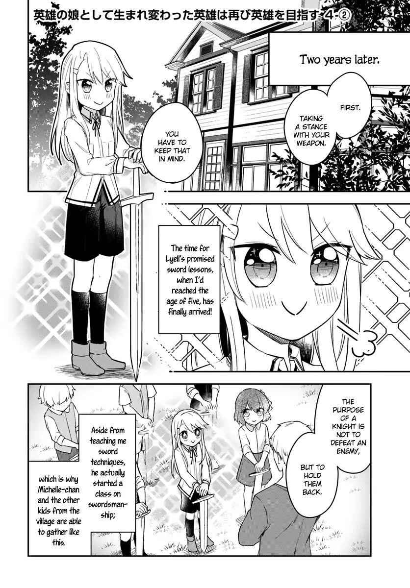 Eiyuu No Musume To Shite Umarekawatta Eiyuu Wa Futatabi Eiyuu O Mezasu Chapter 4.2 1